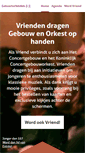 Mobile Screenshot of concertvrienden.nl